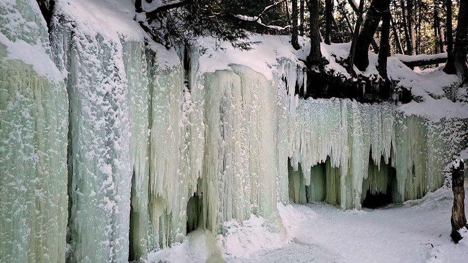 The Eben Ice Caves